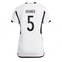 Billiga Tyskland Thilo Kehrer #5 Hemma fotbollskläder Dam VM 2022 Kortärmad